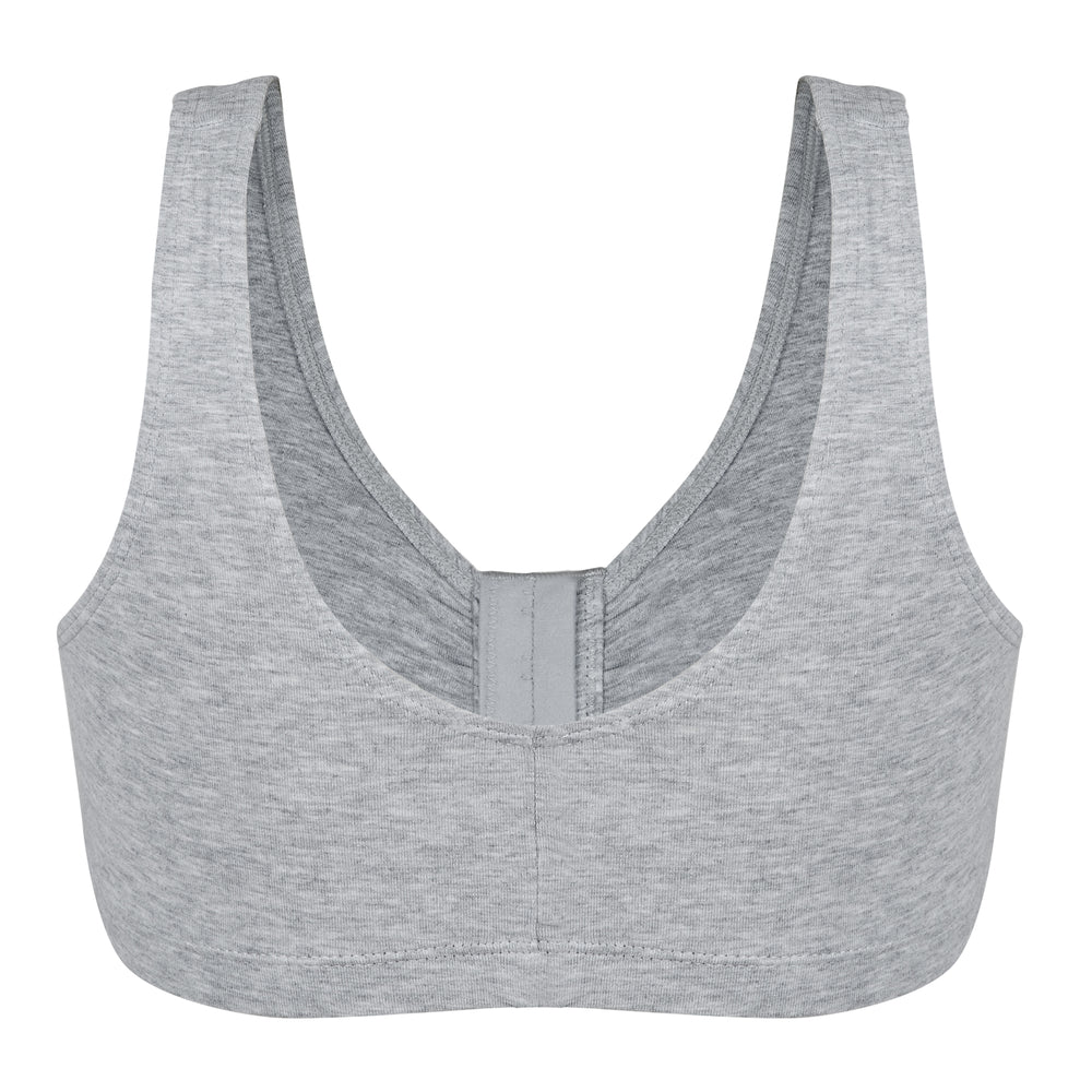 Bestform Front Close Wirefree Low-Impact Cotton Bra