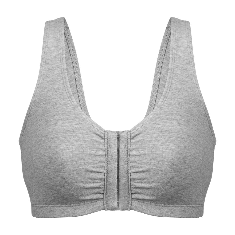 Bestform Front Close Wirefree Low-Impact Cotton Bra