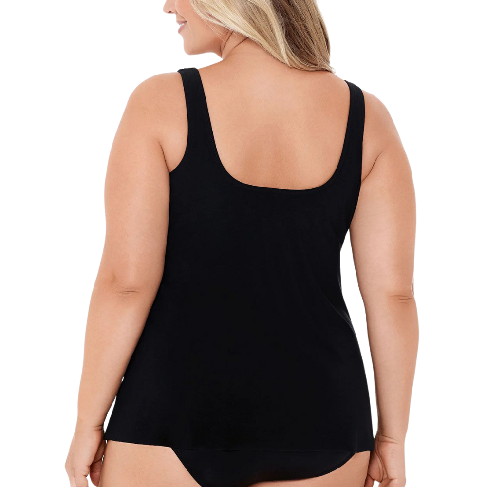 PREORDER Illusionists Ursula Underwired High Neck Tankini Top