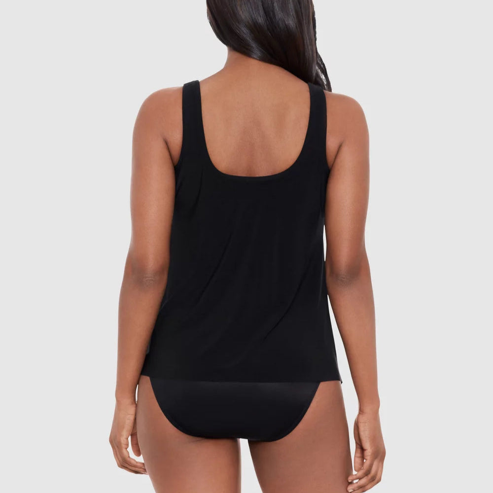 PREORDER Illusionists Ursula Underwired High Neck Tankini Top