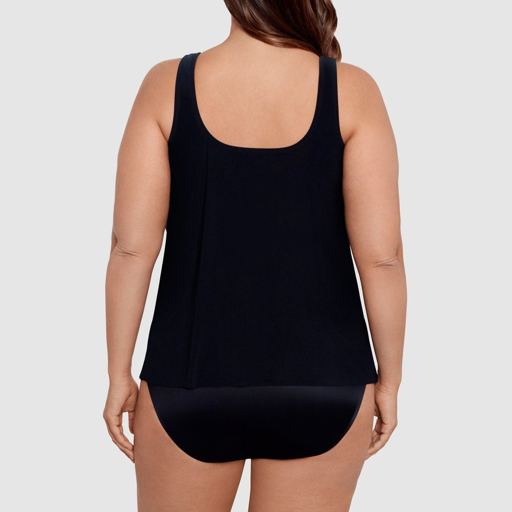 PREORDER Illusionists Ursula Underwired High Neck Tankini Top